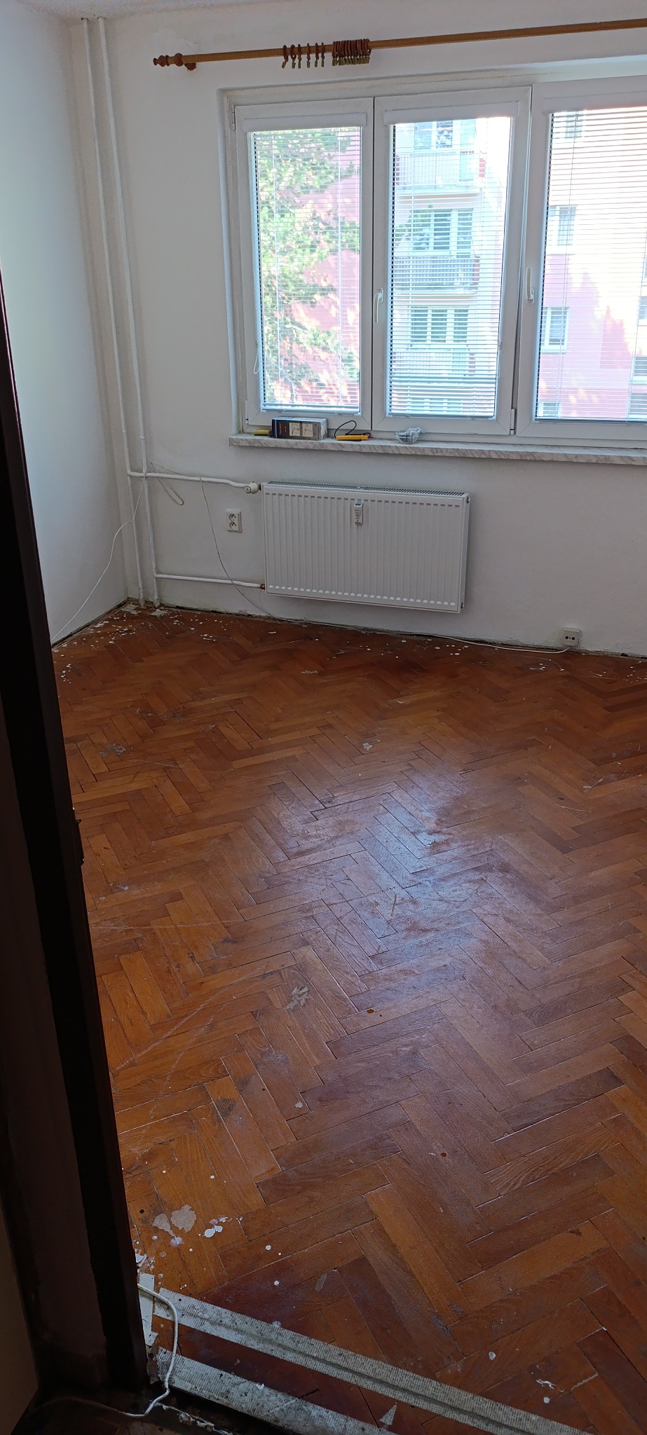 Realizace podlahy – před